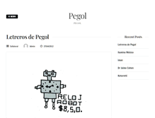 Tablet Screenshot of pegol.com